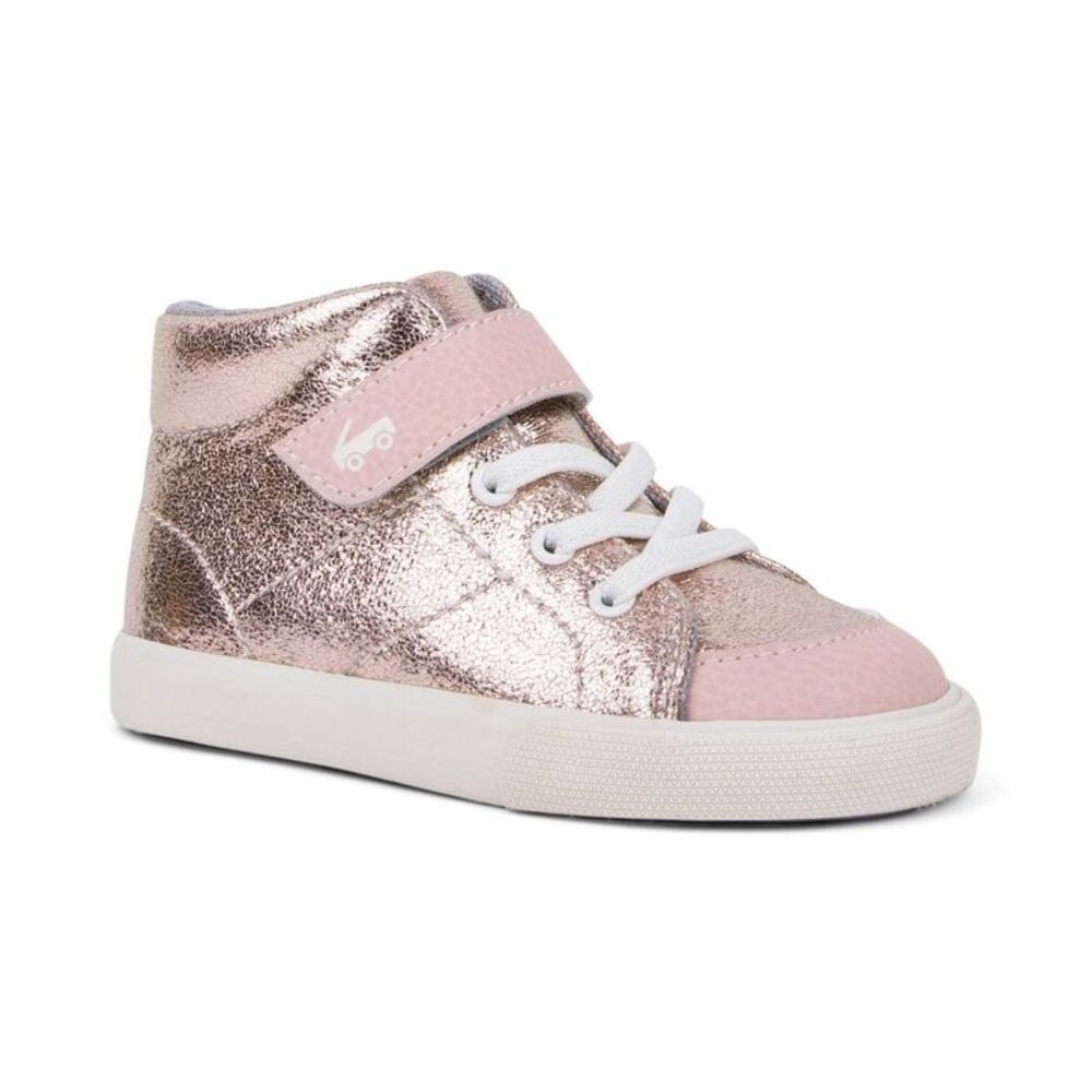 See Kai Run Basics Toddler Belmont Sneakers - Rose Gold 4T